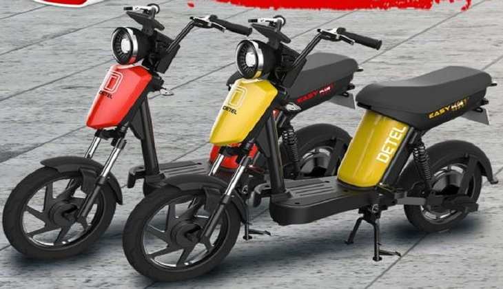 Detel की ये इलेक्ट्रिक बाइक मात्र 2,000 रुपये में लाएं घर, सिंगल चार्ज में चलेगी 60km, जानें कीमत
