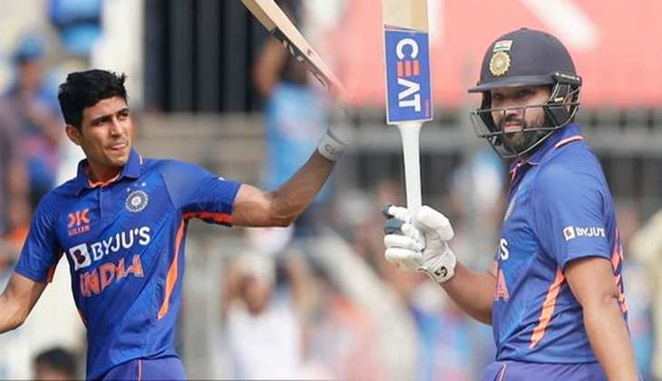 IND VS NZ: इंदौर में भारतीय टीम की तूफानी बल्लेबाजी! न्यूजीलैंड को दिया 386 रन का लक्ष्य,  रोहित-गिल ने जड़े शतक