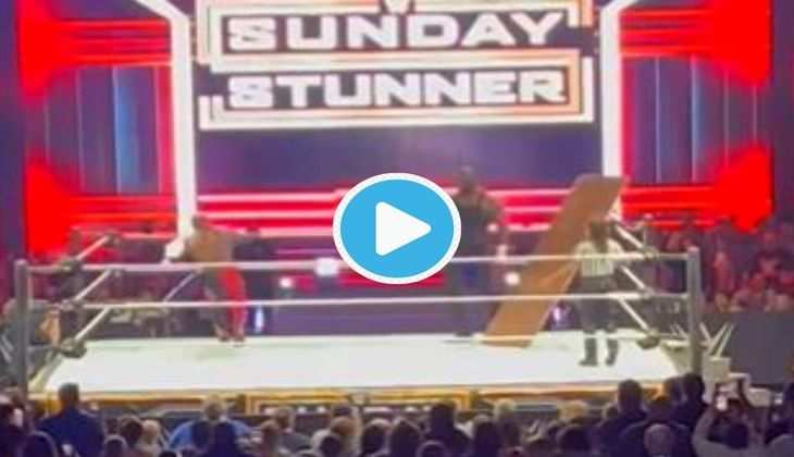 WWE सुपरस्टार Bobby Lashley ने 7 फुट लंबे Omos को टेबल पर पटका, देखें ये हिलाकर रख देने वाला Video