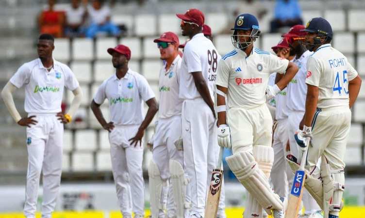 IND VS WI 1st Test: भारत के लिए रोहित शर्मा और यशस्वी जायसवाल ने की कमाल की बल्लेबाजी, जानें मैच का पूरा हाल