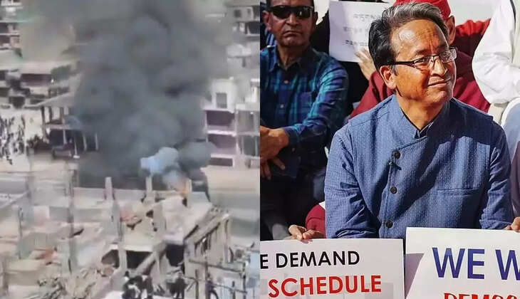 लद्दाख आंदोलन हिंसा में बदला, सोनम वांगचुक ने युवाओं से की शांति की अपील