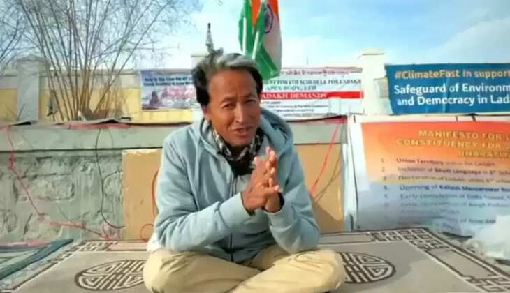 सोनम वांगचुक की NGO का एफसीआरए रद्द, सरकार ने लगाया नियम उल्लंघन का आरोप