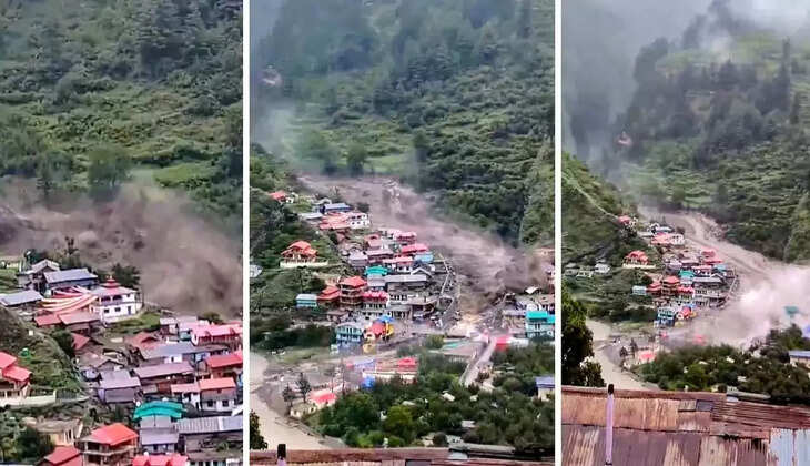 उत्तरकाशी में बादल फटने से मचा हाहाकार, 5 की मौत, सेना और प्रशासन की रेस्क्यू कार्रवाई जारी
