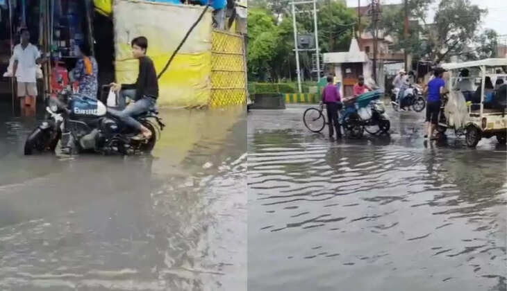 कानपुर में मूसलाधार बारिश से जलभराव: नगर निगम की तैयारियों की खुली पोल