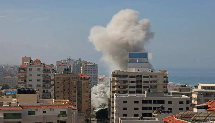 Israel Airstrike at Gaza
