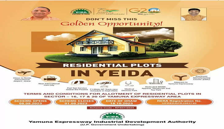  residential plot scheme