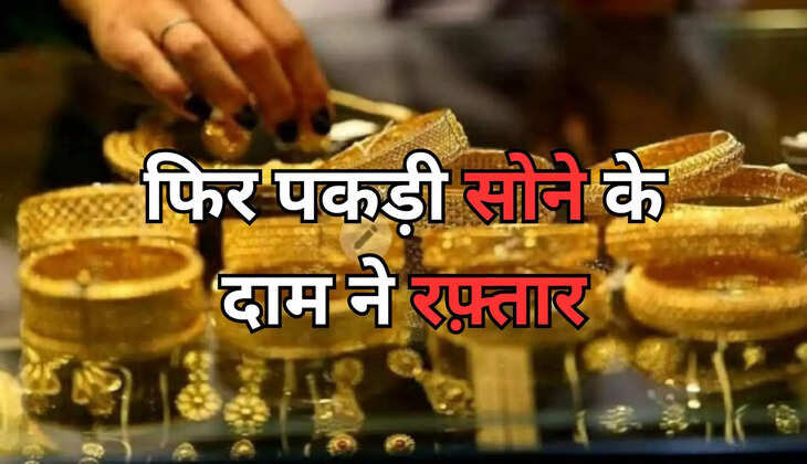 Gold Rate: फिर पकड़ी सोने के दाम ने रफ़्तार, दिल्ली-NCR में गोल्ड का रेट हुआ ये&nbsp;